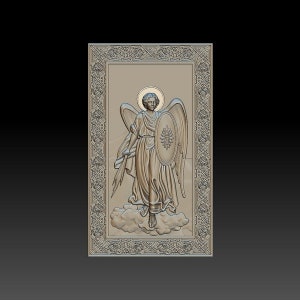 3D STL File for CNC - St Arkhangel Mikhail v2