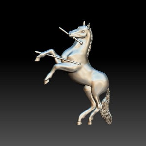 3D STL File for CNC - Horse v4