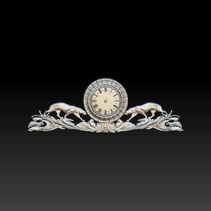 3D STL File for CNC - Wall clock 26