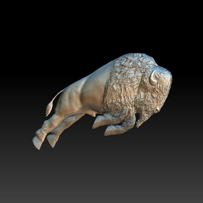 3D STL File for CNC Bison V4 Etsy