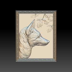 3D STL File for CNC - Fox v2