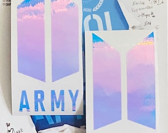 BTS & Army Decal | Bangtan Sonyeondan Vinyl Decal | 1 of each | BTS | ARMY | Vinyl