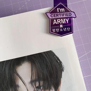 BTS - ARMY Magnetic Bookmark - Bangtan Sonyeondan