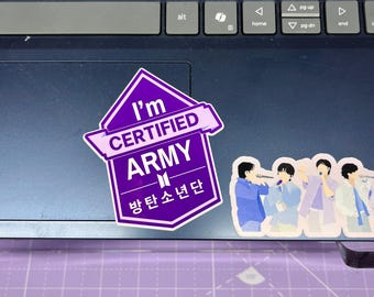 BTS Cert. Army Sticker | Bangtan Sonyeondan