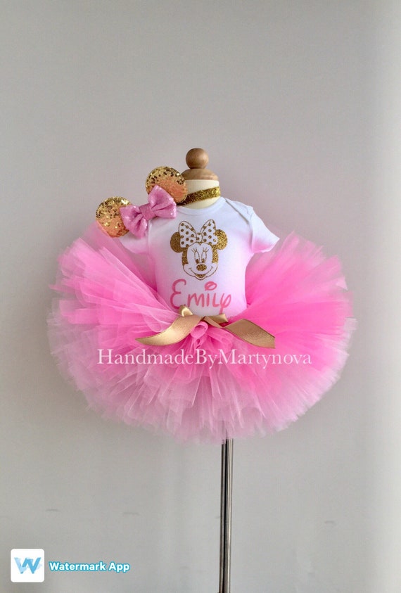 minnie mouse tutu and ears