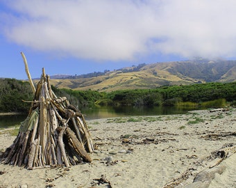 Emmêlé et signé - Abri de plage Big Sur