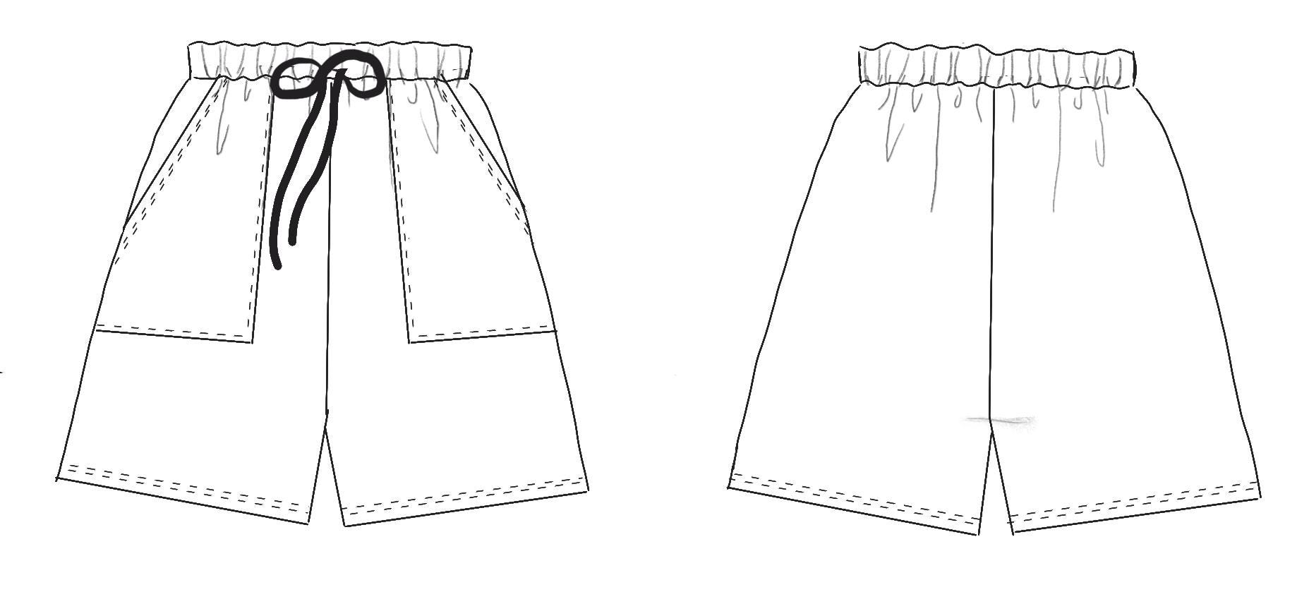 Bermuda Shorts Sewing Pattern With Tutorial | XXS-5XL | Shorts With ...