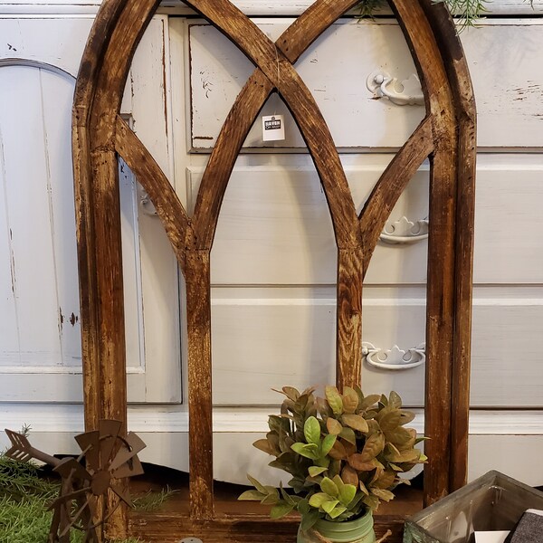 Wooden Cathedral Wall Decor - Etsy