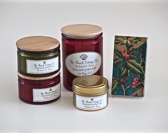 Birchwood & Berry Scented Candle