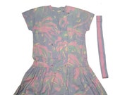 Marimekko late 80s vintage dress