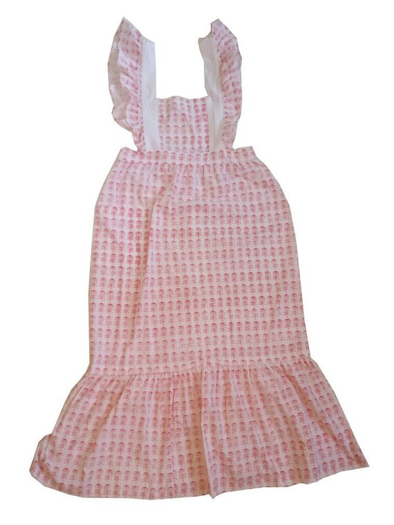 Tailormade Marimekko apron dress late 70s / early
