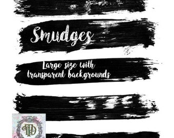 Smudges - Digital Stamps