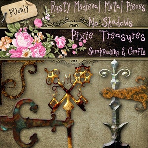 Printable Medieval Embellishments Set 1