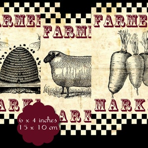 15 Printable Farmers Market Tags