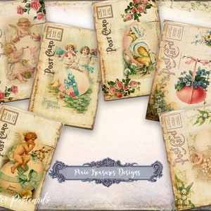 Cartes postales de Pâques imprimables
