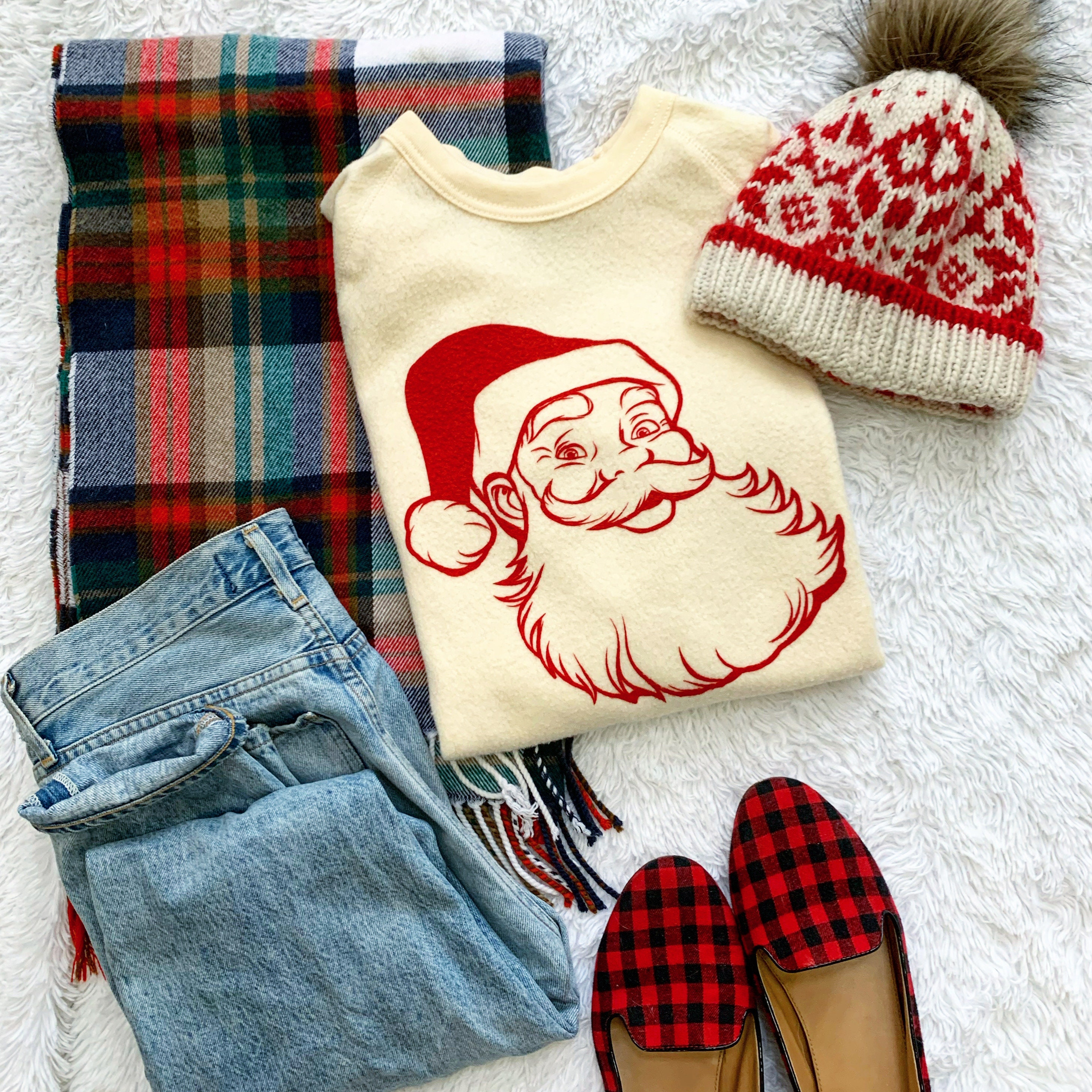 Vintage Santa Sweatshirt