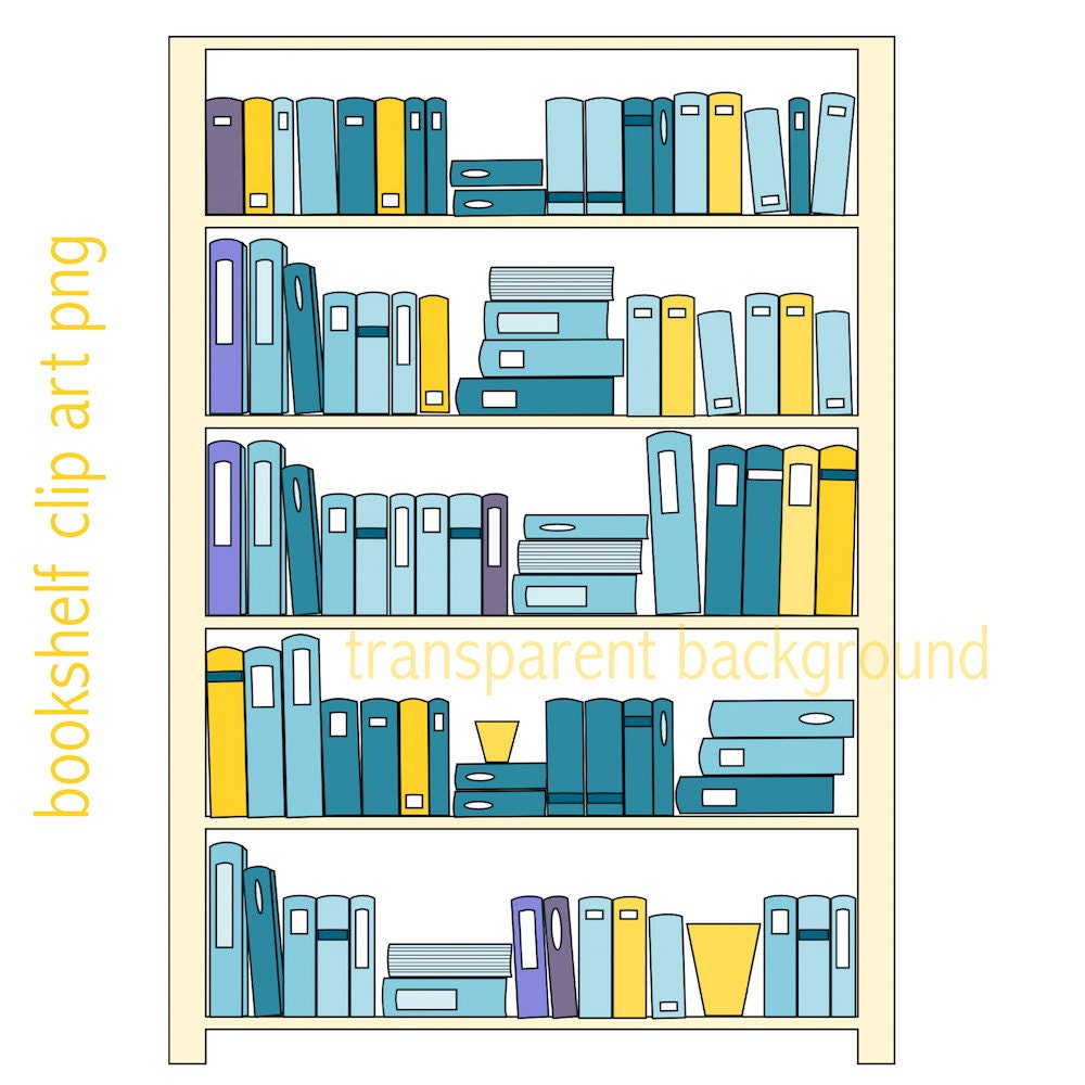 Bookshelf Clip Art Instant Download 2x Bookshelves Clipart Etsy Bookshelf Clip Art Instant Download 2x Bookshelves Clipart Etsy