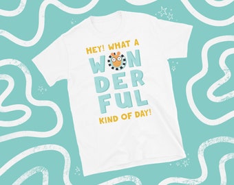 Arthur What a Wonderful Kind T-shirt, Arthur PBS Illustration, Short-Sleeve Unisex shirt, Elwood City Arthur Show Cartoon Art, Arthur Shirt
