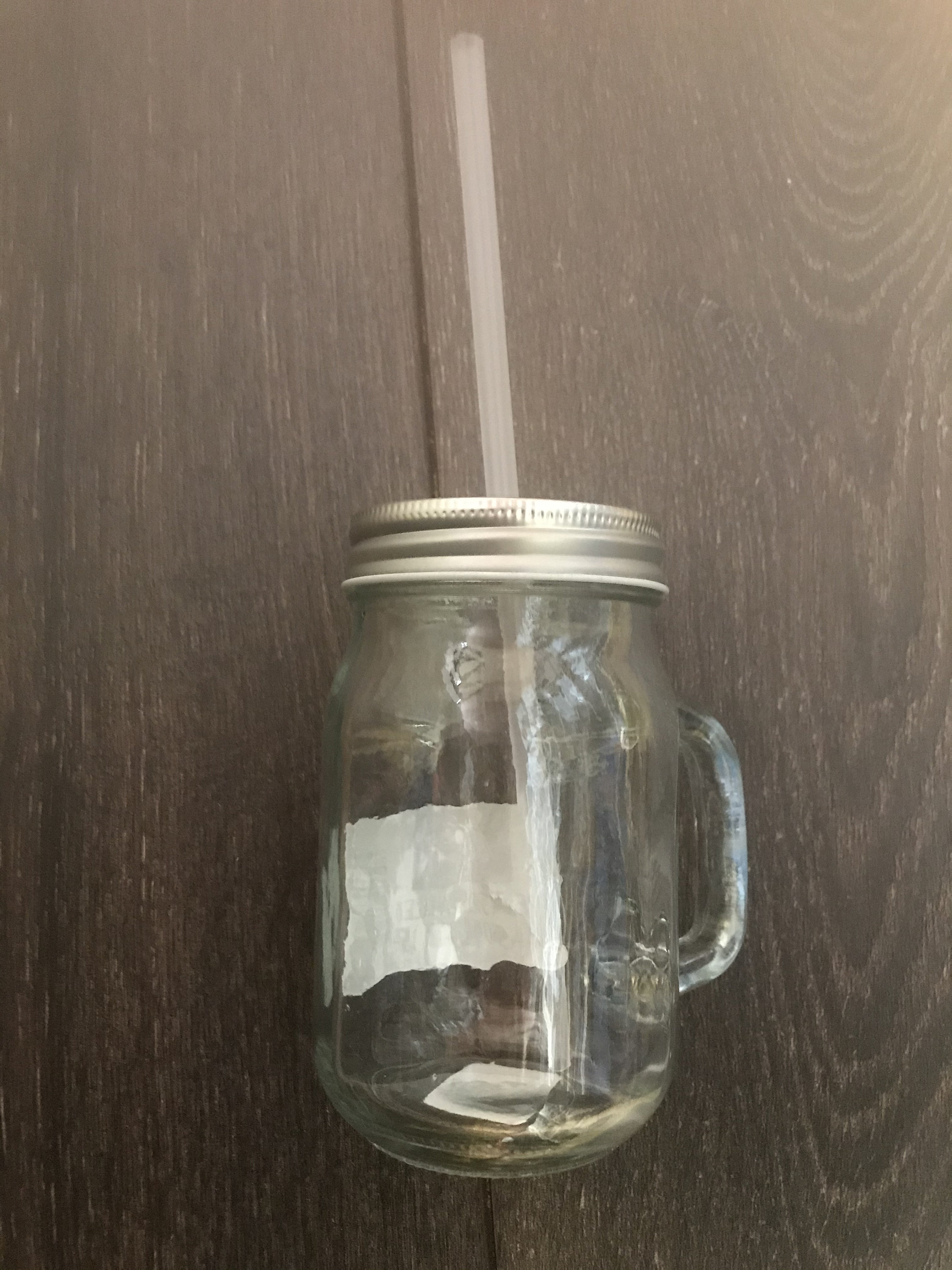 Personalized Laser Engraved Glass Mason Jar with lid and straw Etsy