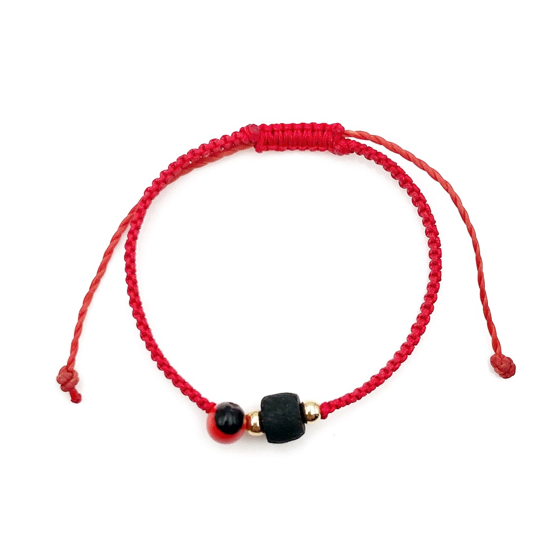 Pulsera de protección roja para Bebe contra el mal de ojo