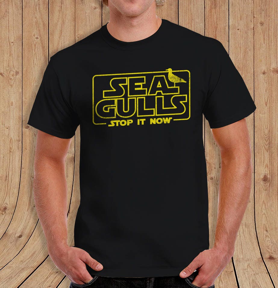 Seagulls stop it now t shirt Clearance