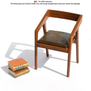 1950's Chair - dollhouse miniature kit 1:12