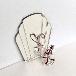 Art Deco Mirror dollhouse miniature 1:12