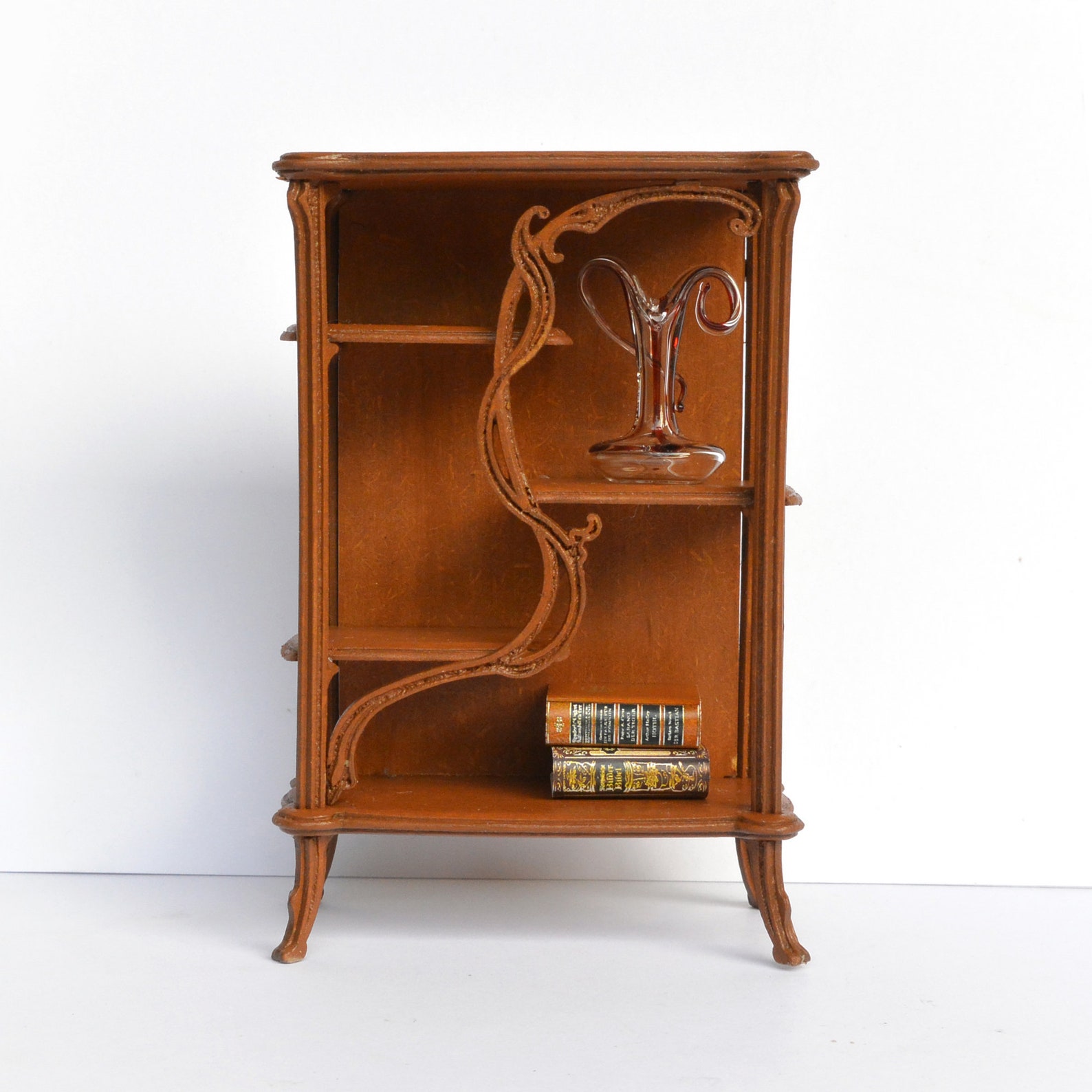 Art Nouveau Etagere Dollhouse Miniature Kit 112 Etsy Australia