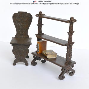 Dumb Waiter Cabinet dollhouse miniature kit 1:12 image 1