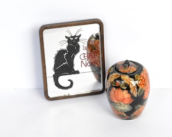 Bar Mirror ''Cat'' - dollhouse miniature 1:12