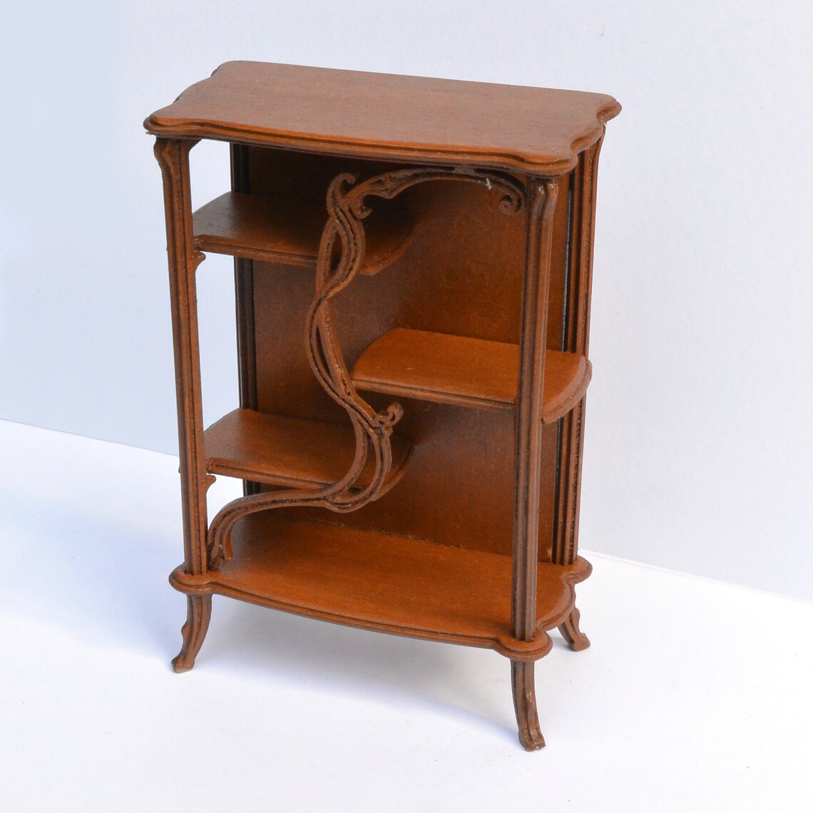 Art Nouveau Etagere Dollhouse Miniature Kit 112 Etsy
