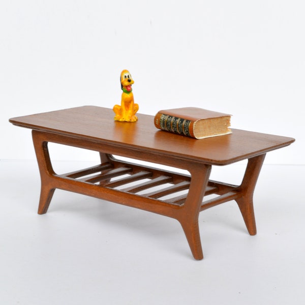 1950er Jahre Salon Tisch Puppenhaus Miniatur-Möbelbausatz 1:12