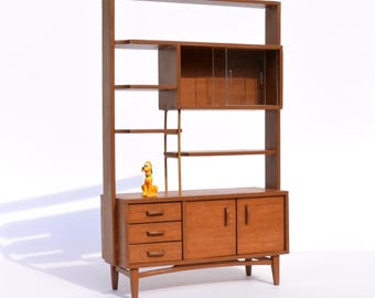 1950's Room Divider Cabinet - dollhouse miniature kit 1:12