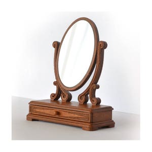 Victorian Dressing Mirror - dollhouse miniature kit 1:12