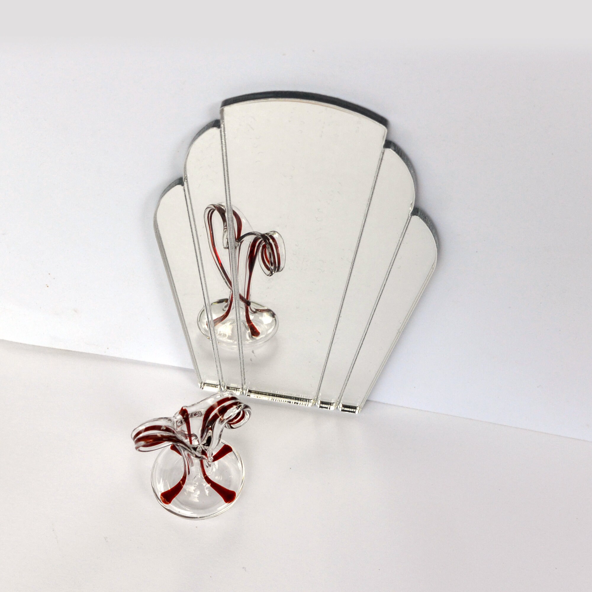 Art Deco Mirror Dollhouse Miniature 112 Etsy