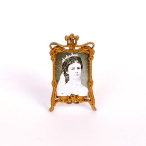 Kit miniature de maison de poupée Art Nouveau Picture Frame 1:12