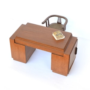 Art Deco Desk dollhouse miniature kit 1:12