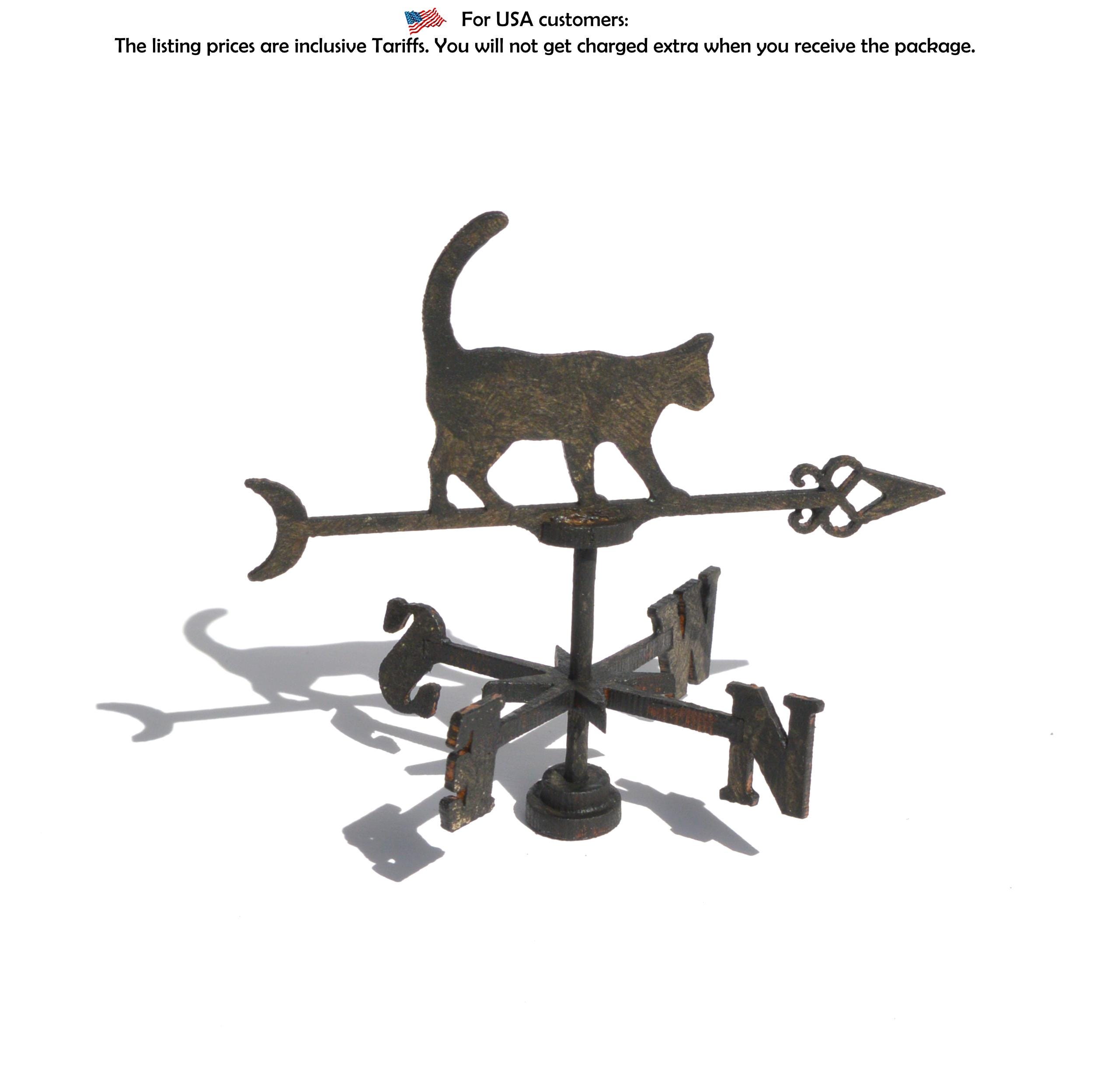 Zenzero Ceramica Animali Gattino Gatto Giardino 1:12 Scala Bambole Casa