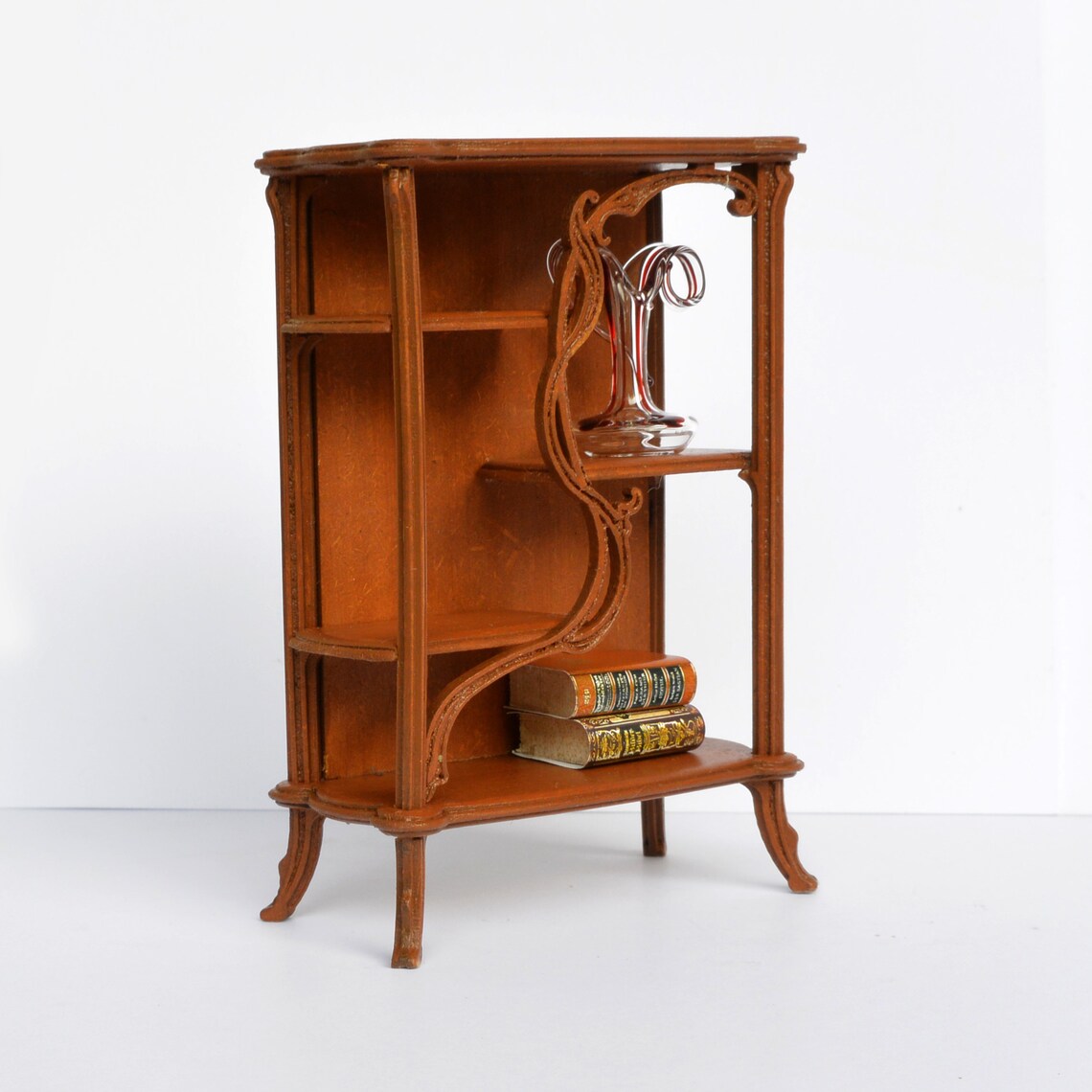 Art Nouveau Etagere Dollhouse Miniature Kit 112 Etsy Australia