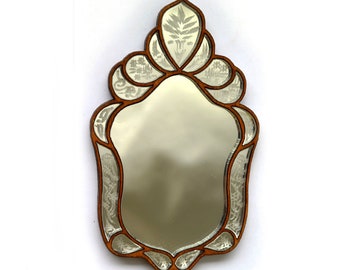 Art Nouveau Mirror dollhouse miniature 1:12