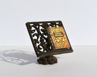 Victorian Bookstand - dollhouse miniature kit 1:12