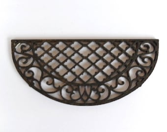 Doormat A - dollhouse miniature 1:12