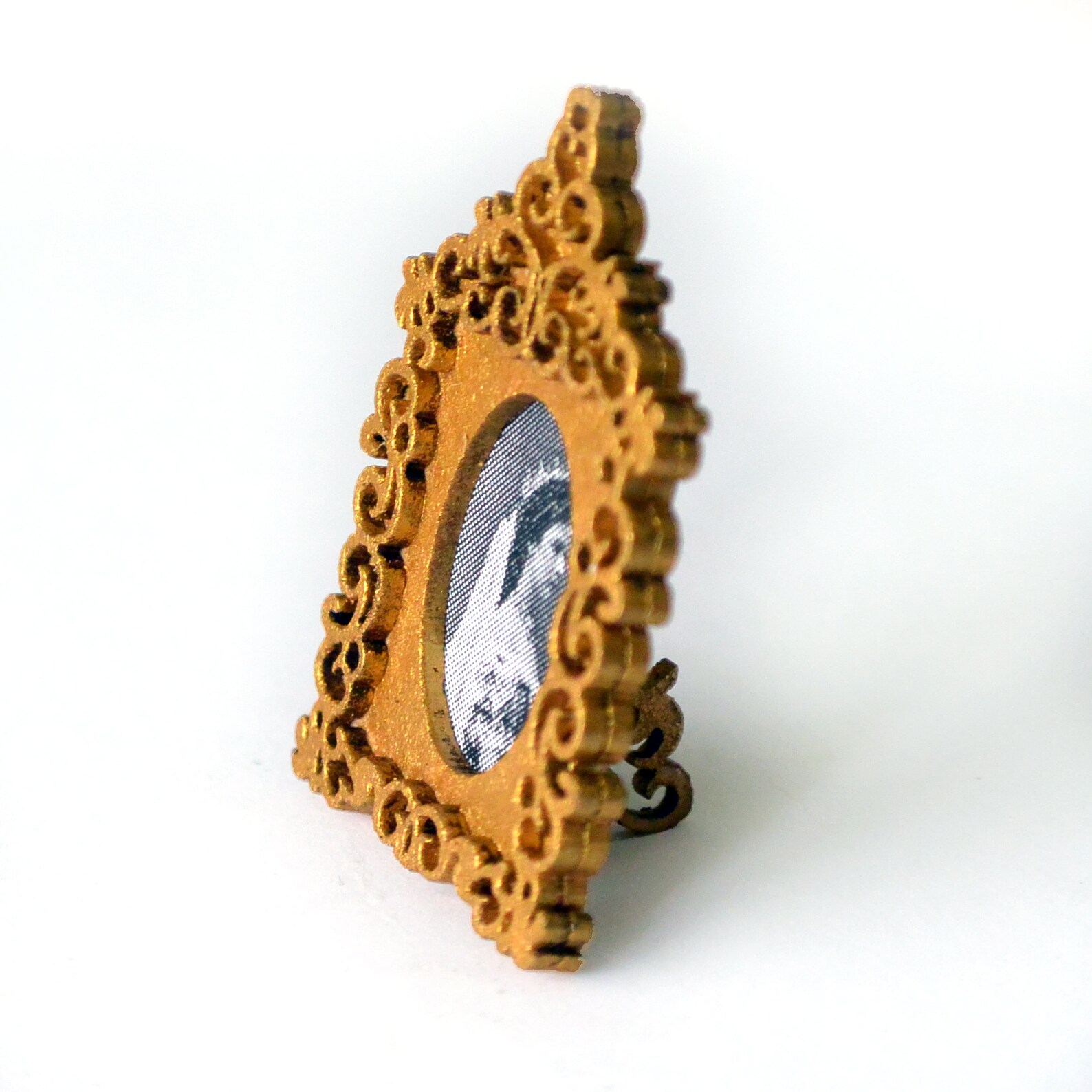 Victorian Picture Frame Dollshouse Miniature Kit 112 Etsy