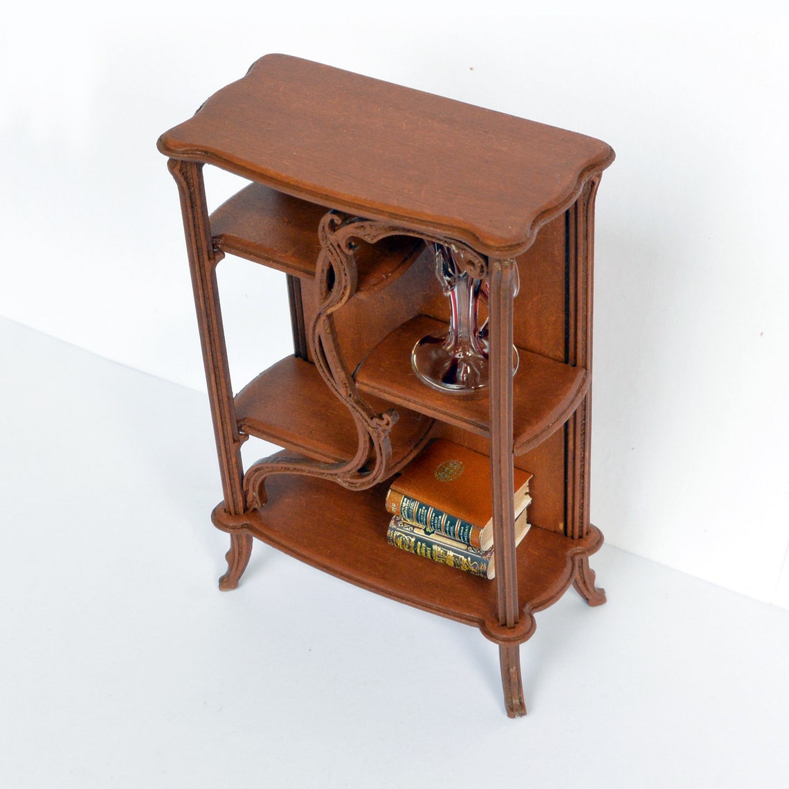 Art Nouveau Etagere Dollhouse Miniature Kit 112 Etsy