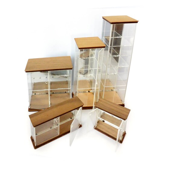 Mirror Display Cabinet Dollhouse Miniature Kit 1:12 -  Hong Kong