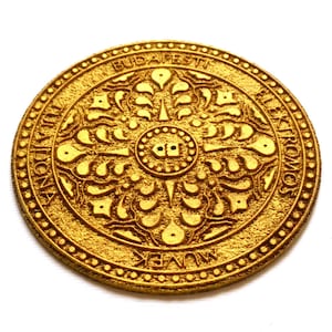 Manhole Cover Budapest - dollhouse miniature kit 1:12