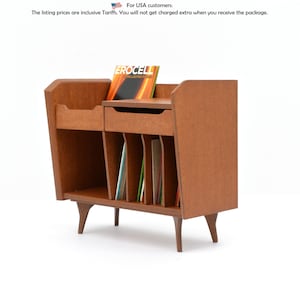 1950's Vinyl Record Music Cabinet - dollhouse miniature kit 1:12
