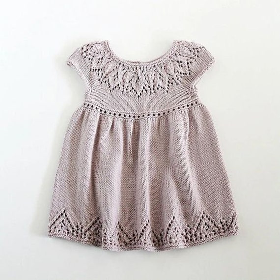 girls dress pattern knit etsy Knitting - Anya Dress Knitting Pattern - Baby Dress Knitting Pattern - Dress Knitting Pattern free knitting patterns for toddlers dresses