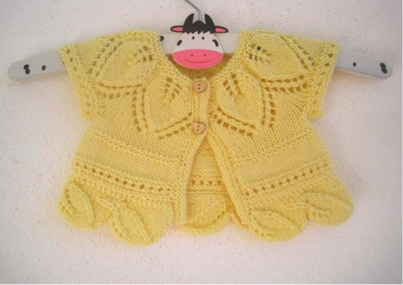 baby sweater knitting pattern top down