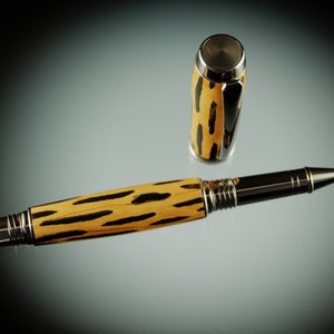 Cholla Cactus Southwestern Rollerball Pen or Fountain Pen with Black Acrylic Fill